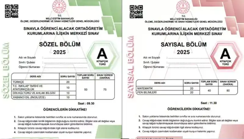 LGS Soru ve Cevap Anahtarı 2025: Tarih ve Saat Açıklandı!