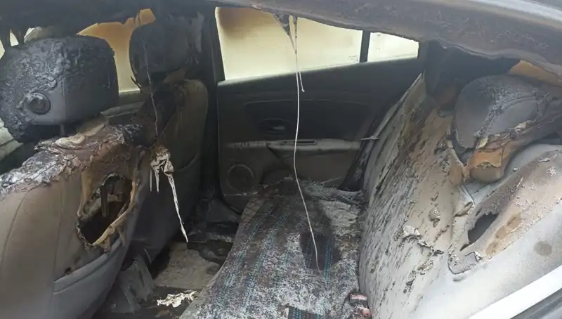Esenyurt’ta Şok Olay: İsteği Reddedenin Arabasını Yaktı!