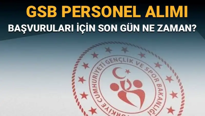 Gençlik ve Spor Bakanlığı Personel Alımı Süreci: Son Başvuru Tarihleri Açıklandı