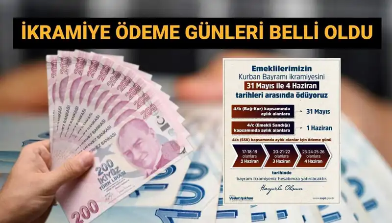Bayram İkramiyeleri İçin Tarih Belli Oldu: 4 Bin TL'lik Ödemeler Ne Zaman Yapılacak?
