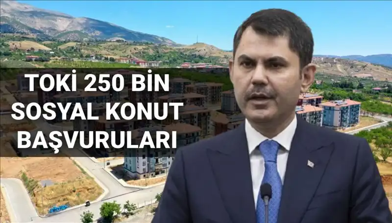 TOKİ 250 Bin Sosyal Konut Başvuruları: 2025 İçin Tarih Açıklandı