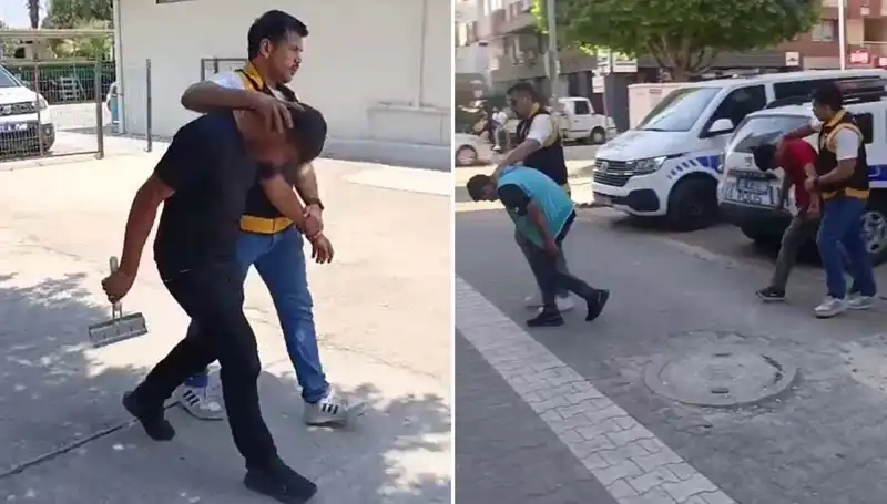 Adana'da Yapılan Operasyonda Cam Silen 387 Kişi Gözaltına Alındı